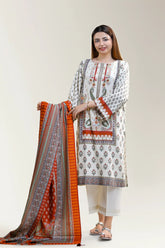 Printed 3PC Unstitched